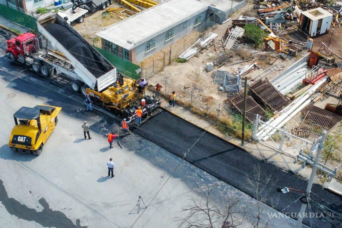 Arranca sexta obra de recarpeteo en calle de Ramos Arizpe