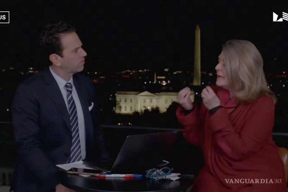 Asesora de Biden da periodicazo a Loret de Mola tras hablar de AMLO