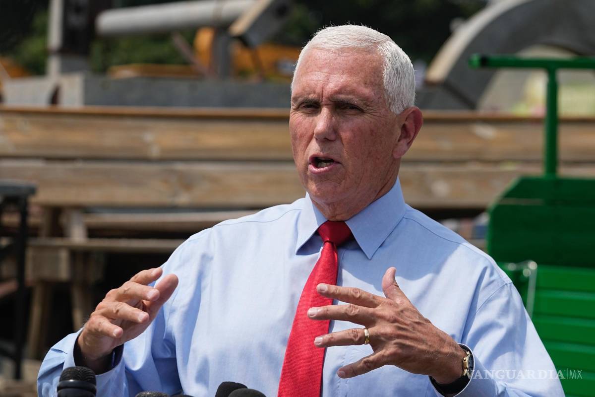 $!Mike Pence dijo el mes pasado que no creía que Trump hubiera infringido la ley con relación a los hechos del 6 de enero.