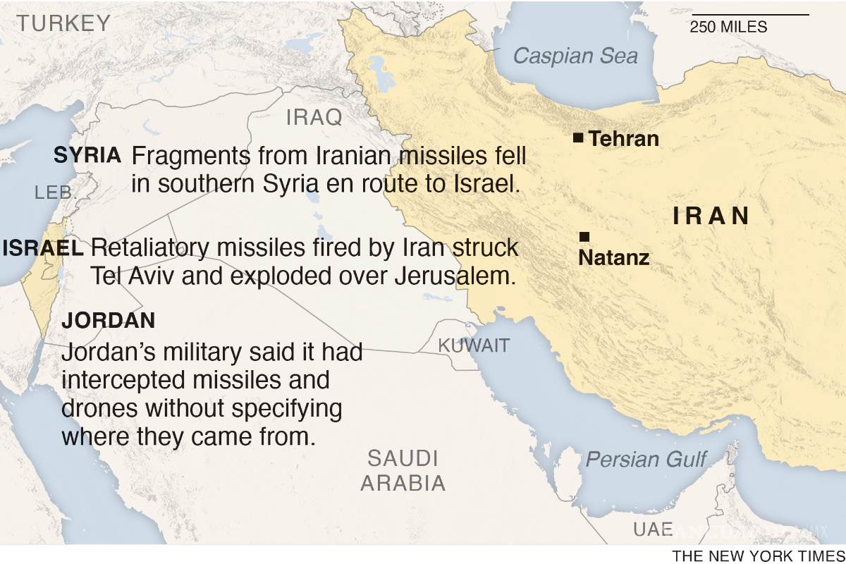 $!Israel lanzó un fuerte ataque preventivo contra objetivos y sitios liderados por Irán que se dice son parte de un programa de armas nucleares.