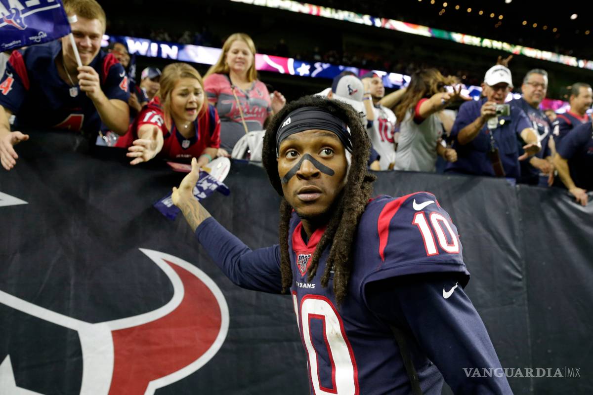 Cae la primer bomba en la NFL, DeAndre Hopkins deja Houston para emigra a los Cardinals