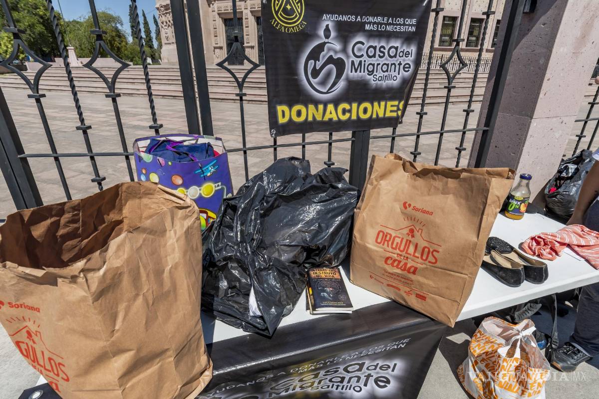 $!La Asociación hizo hincapié en donar ropa abrigadora para mujeres, hombres y bebés, pues se acerca la temporada de frío.