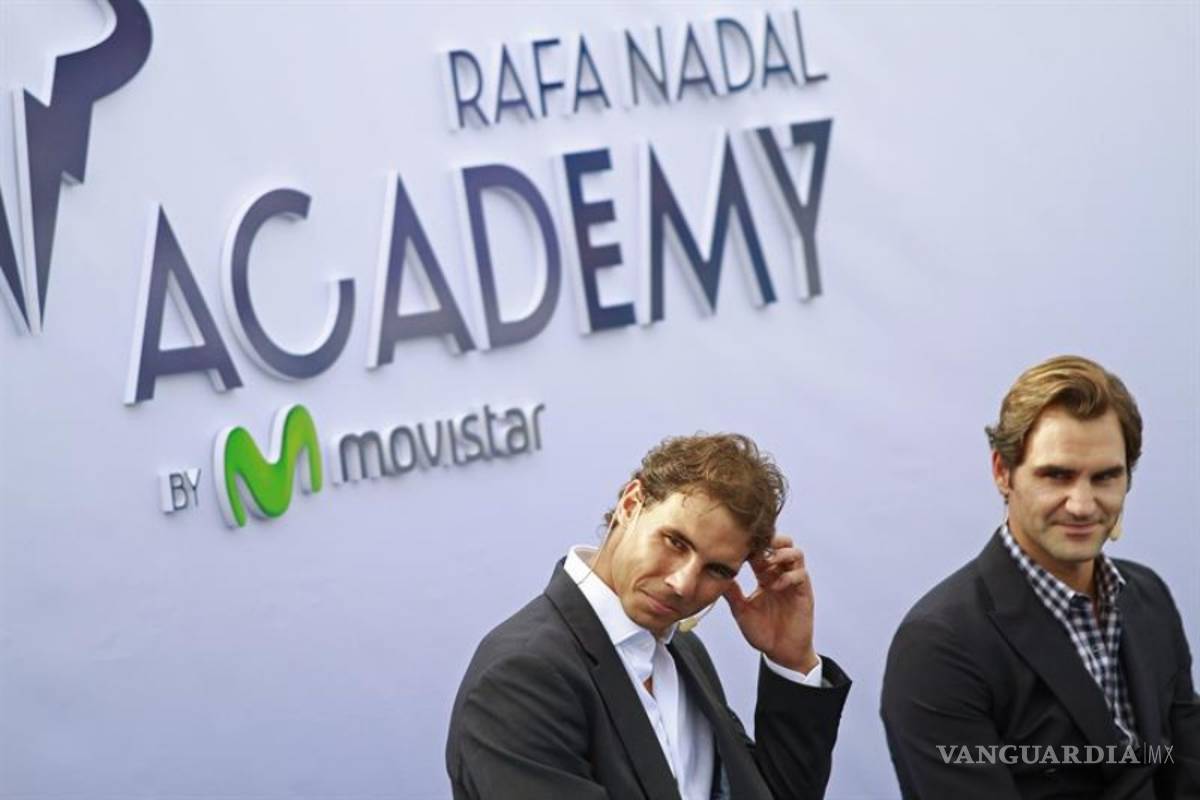 Rafael Nadal inaugura junto a Federer su Academia