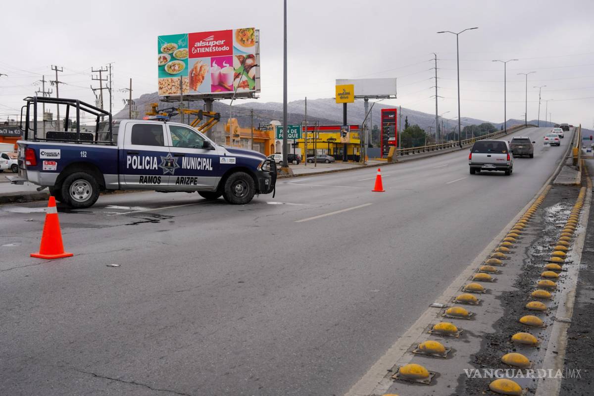 $!Autoridades municipales llaman a extremar precauciones en vialidades ante el riesgo de niebla y pavimento resbaladizo.