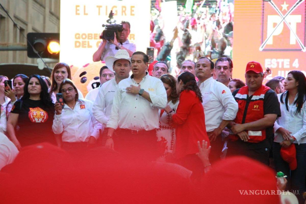 Reúne Ricardo Mejía a unas 4 mil personas en su cierre de campaña en Torreón