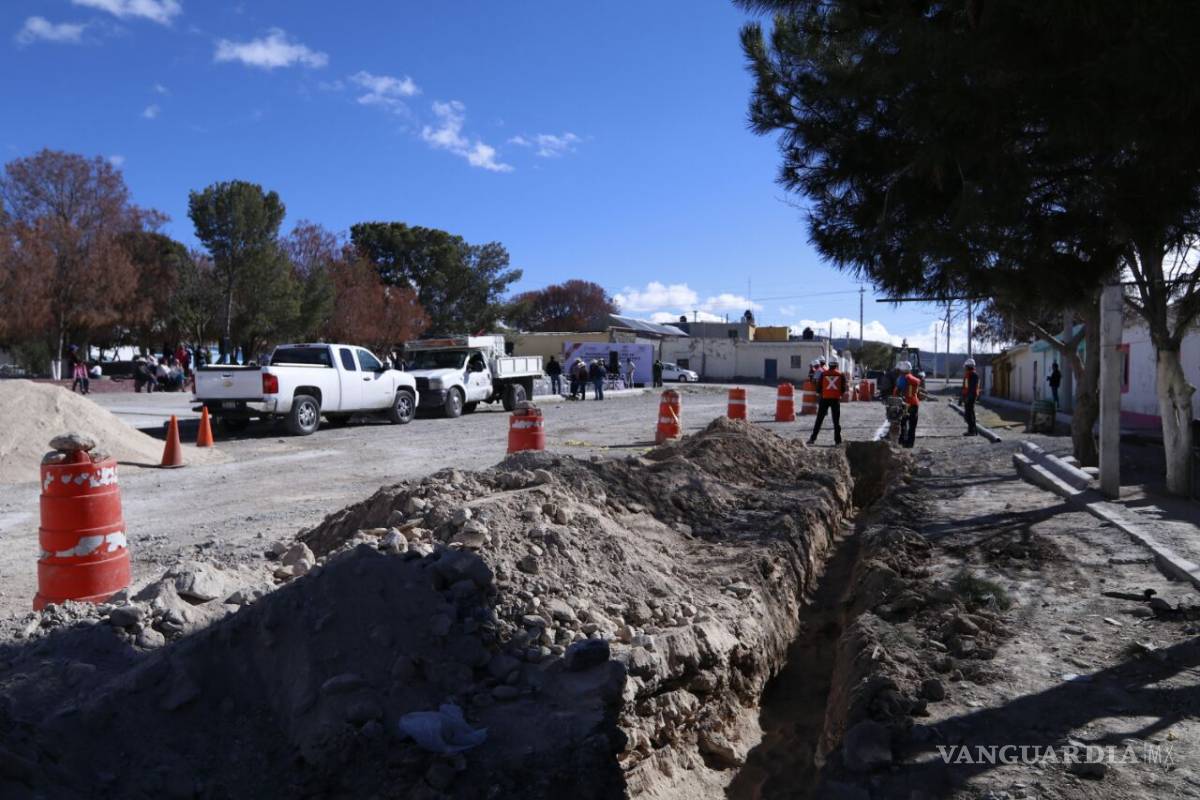Reemplazarán red de abastecimiento de agua potable en ejido de Saltillo