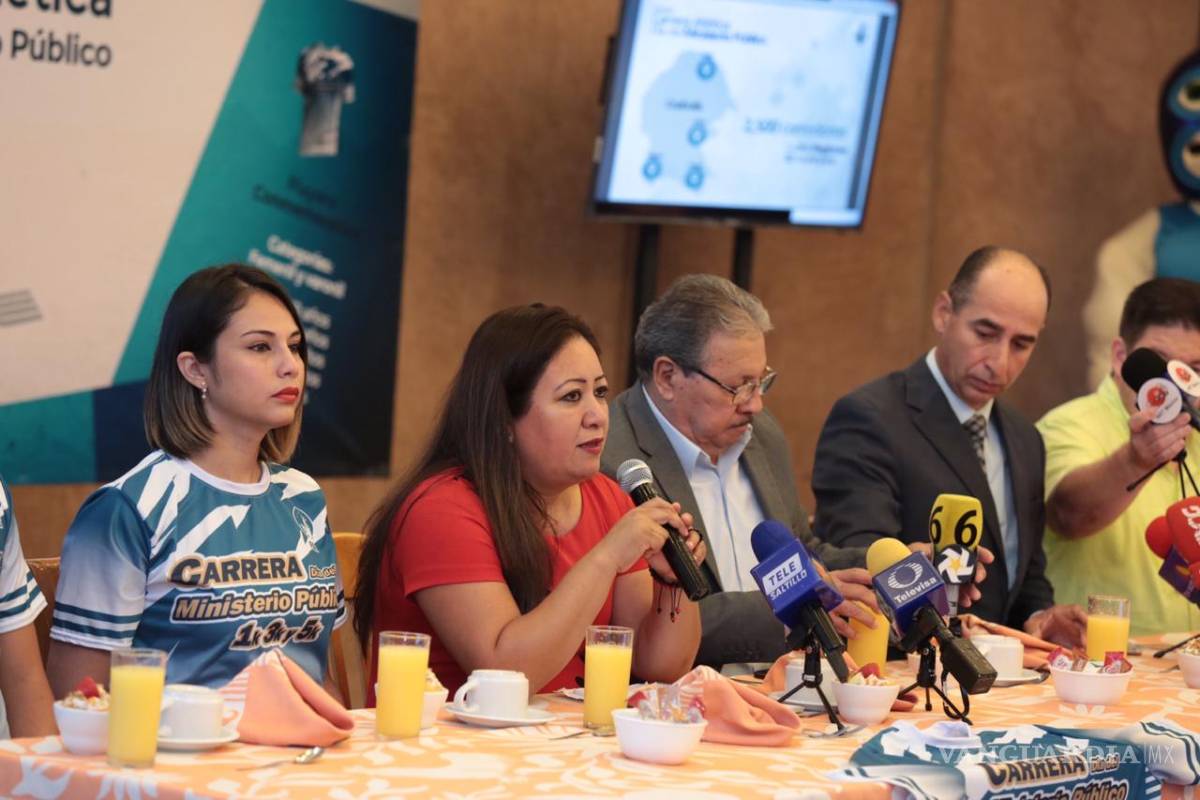 Festeja Fiscalía General de Coahuila con carrera a sus ministerios públicos