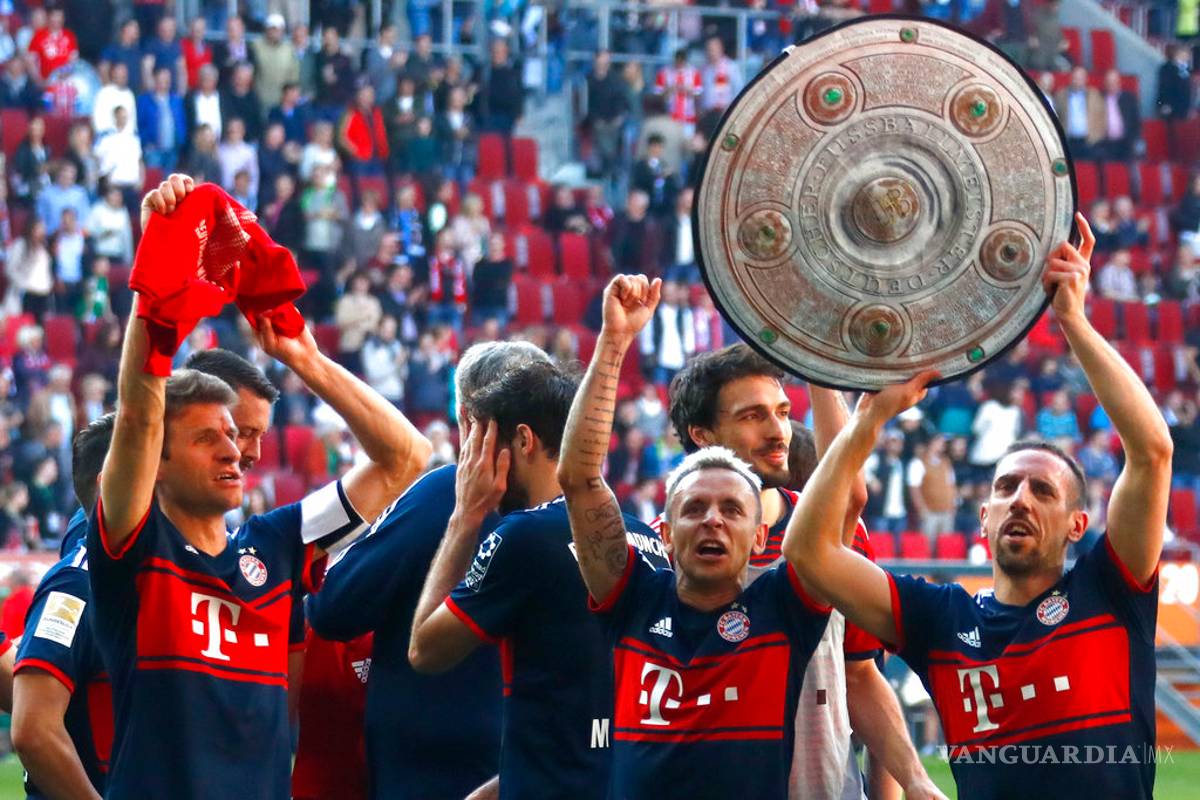 Bayern Munich consigue el título de Alemania por sexto año seguido