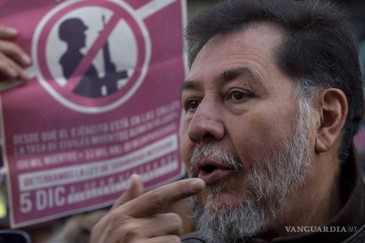Morena denuncia agresiones a Fernández Noroña