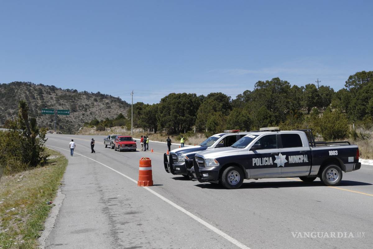 Prohibido el paso a la Sierra de Arteaga; colocan retenes para bloquear carreteras