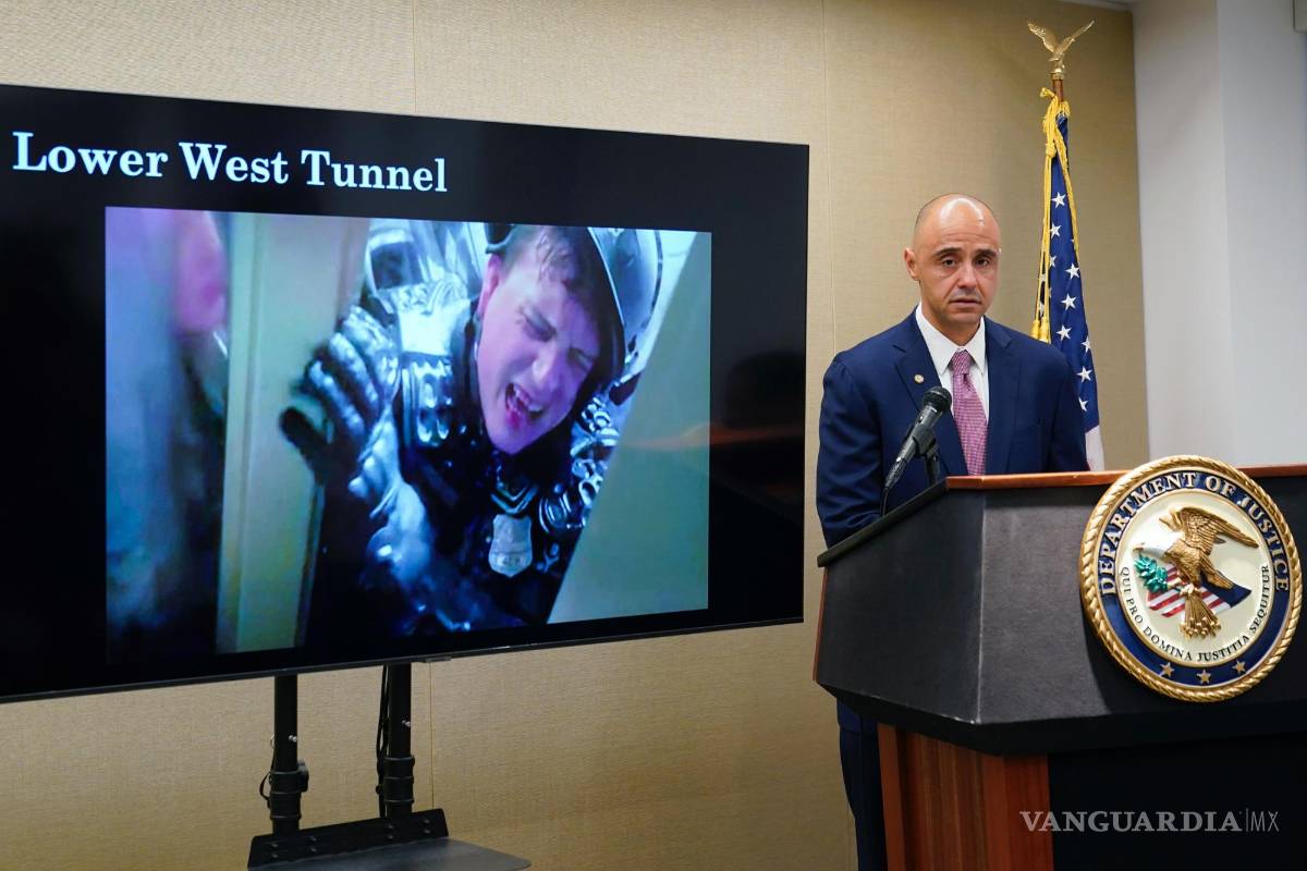 $!El fiscal federal para el Distrito de Columbia, Matthew Graves, da una conferencia de prensa sobre el desarrollo del ataque del 6 de enero al Capitolio en Washington.