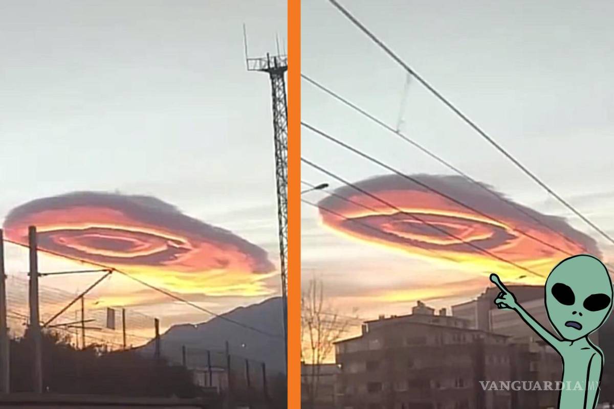 Usuarios captan en video nube ‘OVNI’ sobre el cielo de Turquía