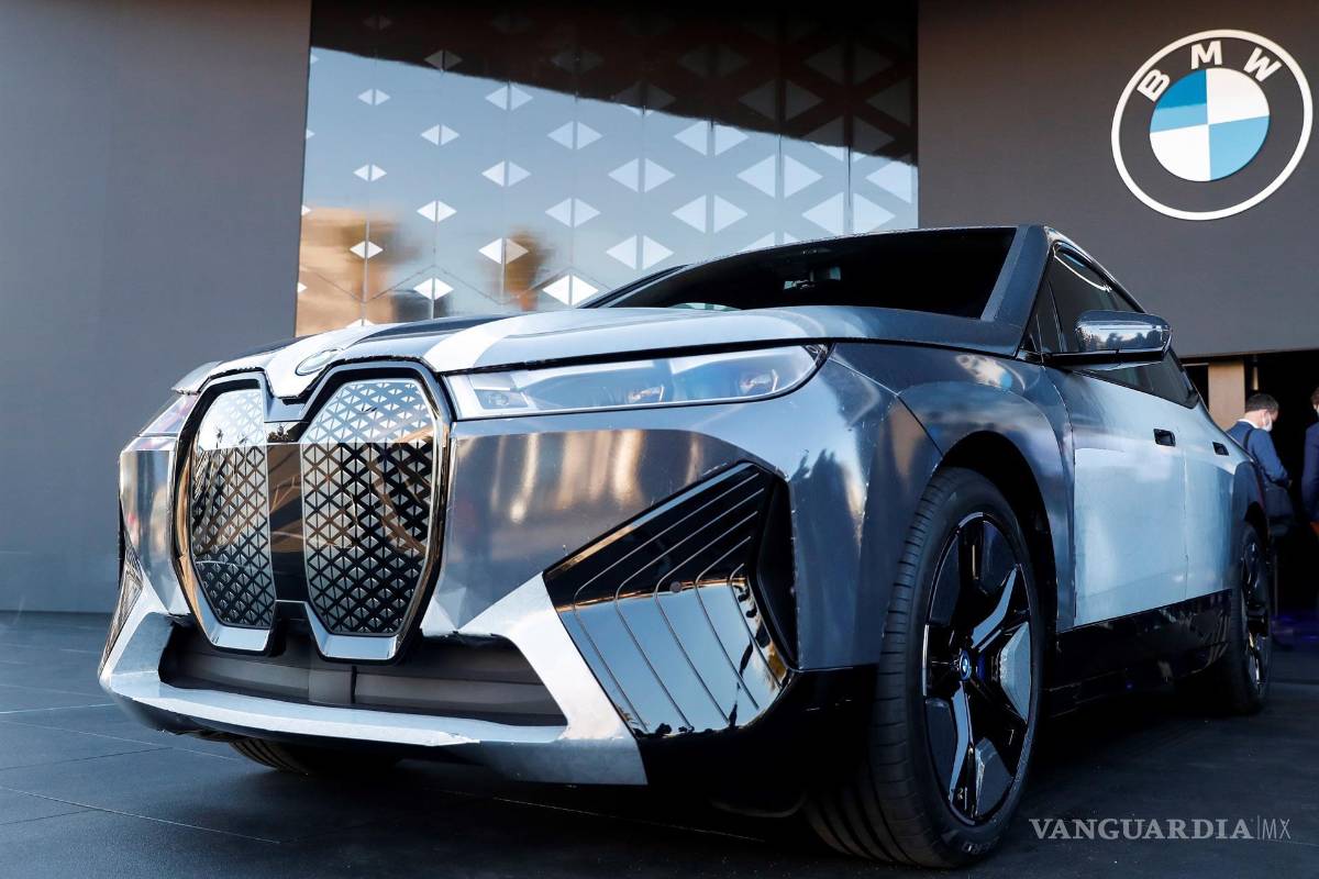 $!El prototipo iX Flow de BMW se exhibe en el Centro de Convenciones de Las Vegas. EFE/EPA/Caroline Brehman