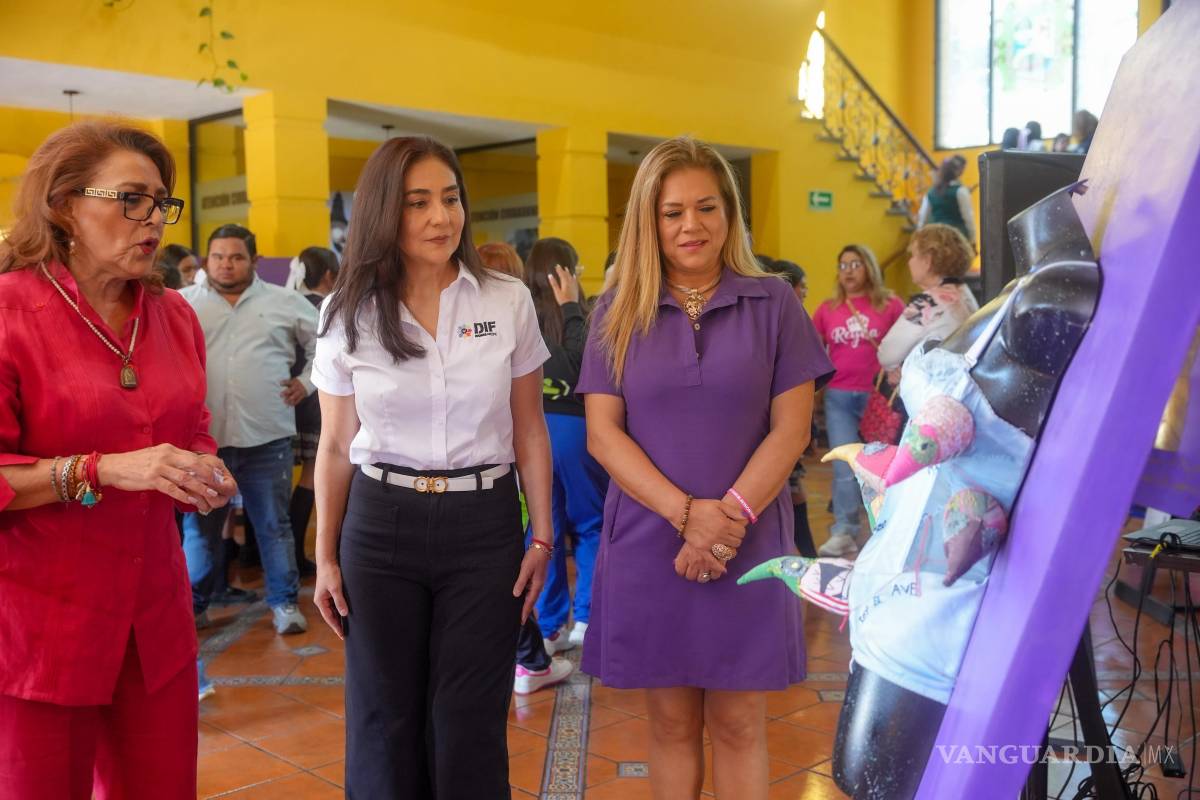 $!Los torsos femeninos intervenidos artísticamente transmiten mensajes de igualdad, respeto y erradicación de la violencia contra las mujeres.