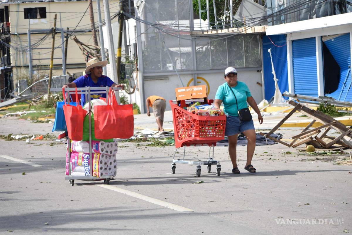 $!Debido a la rapiña, tiendas departamentales y de conveniencia han sido saqueadas casi en su totalidad.