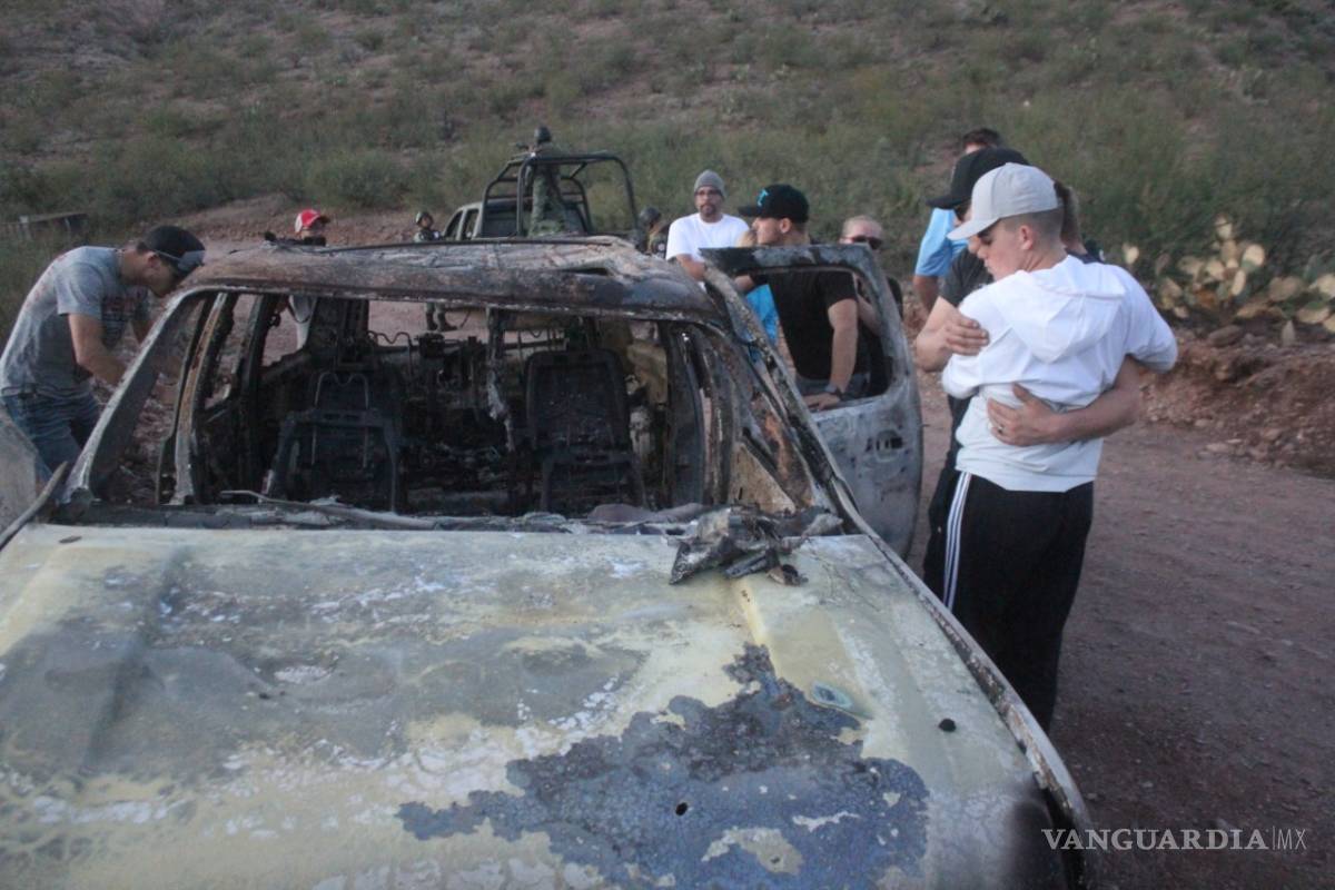 $!Dolorosas imágenes de la masacre de la familia LeBarón