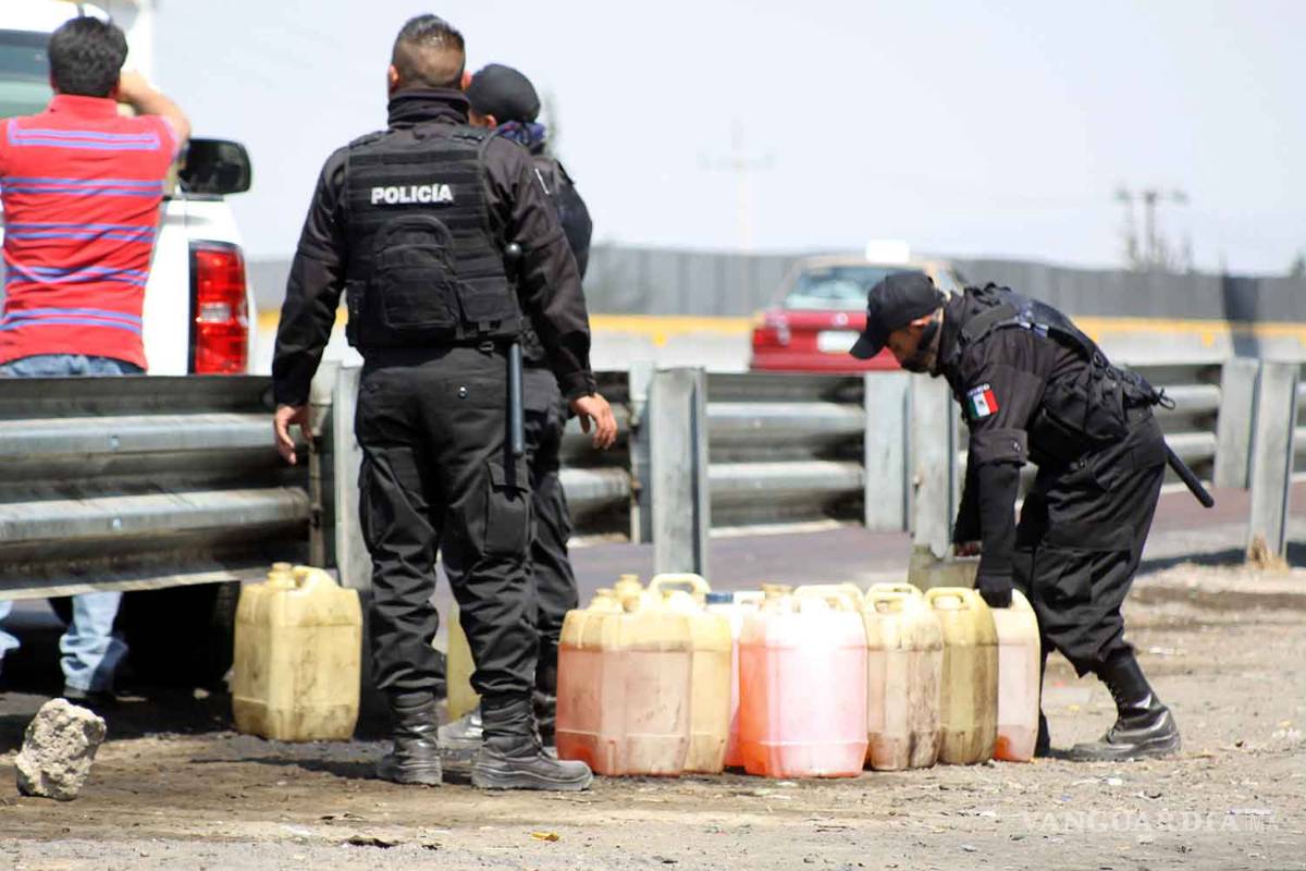 Decomisan en Puebla más de 4 mil litros de combustible
