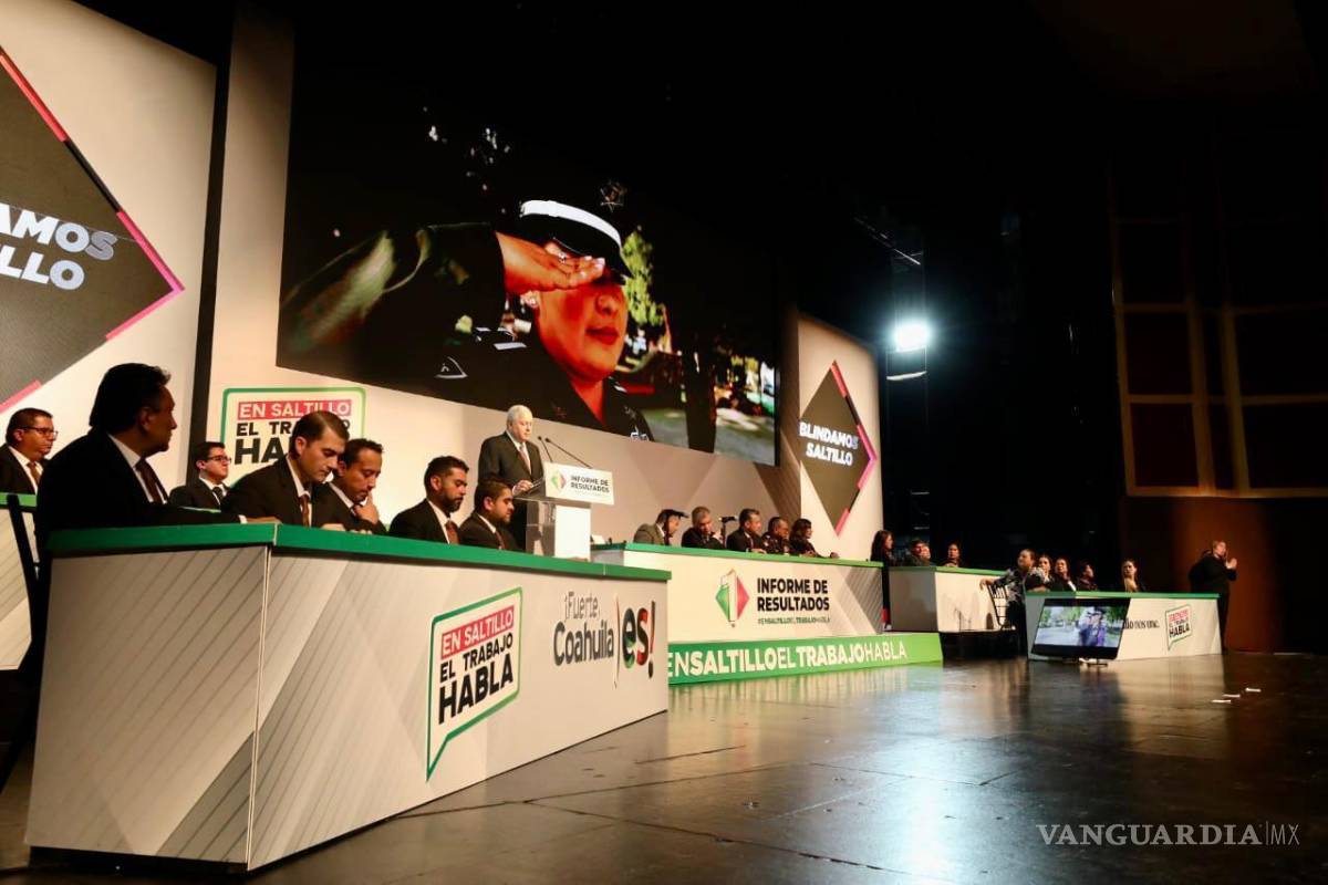 $!El Alcalde afirmó que Saltillo es una ciudad segura, próspera, incluyente y competitiva.