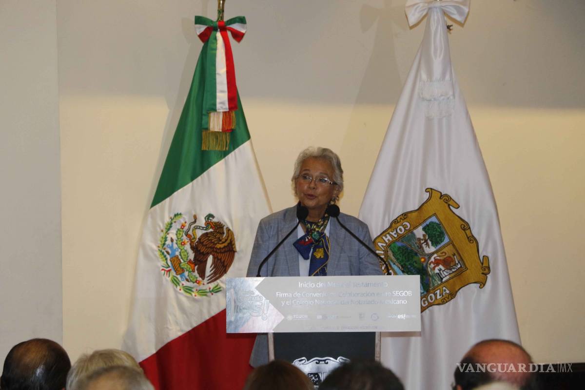 4T, un parteaguas en la manera de gobernar este País: Olga Sánchez Cordero