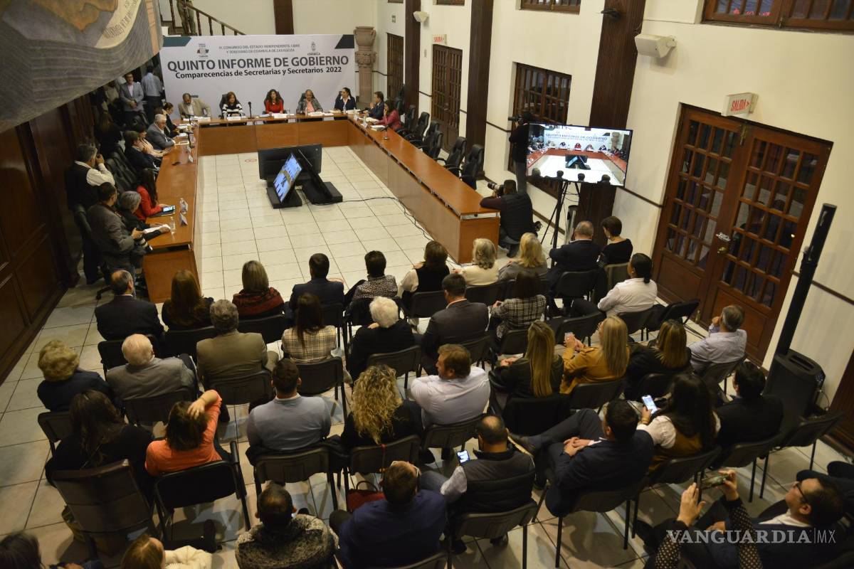 $!La Secretaría de Cultura presenta resultados ante el Congreso del Estado