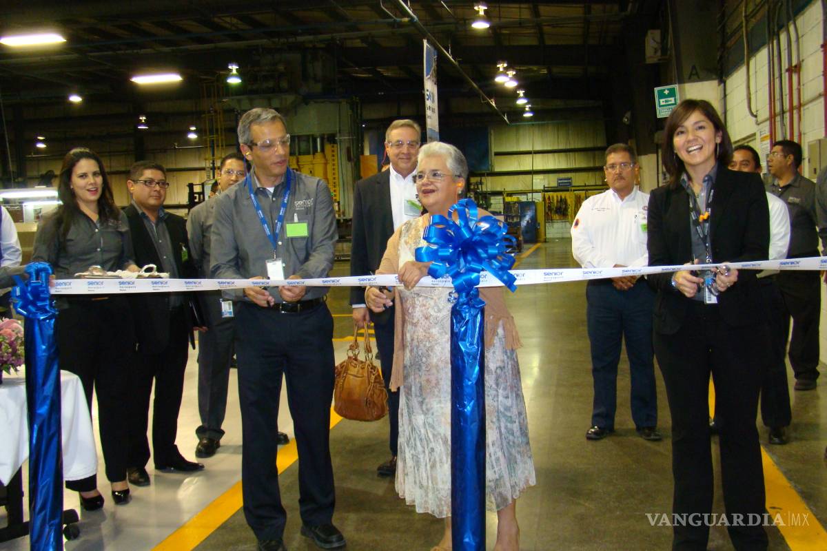 Reinauguran planta Senior Aeroespace
