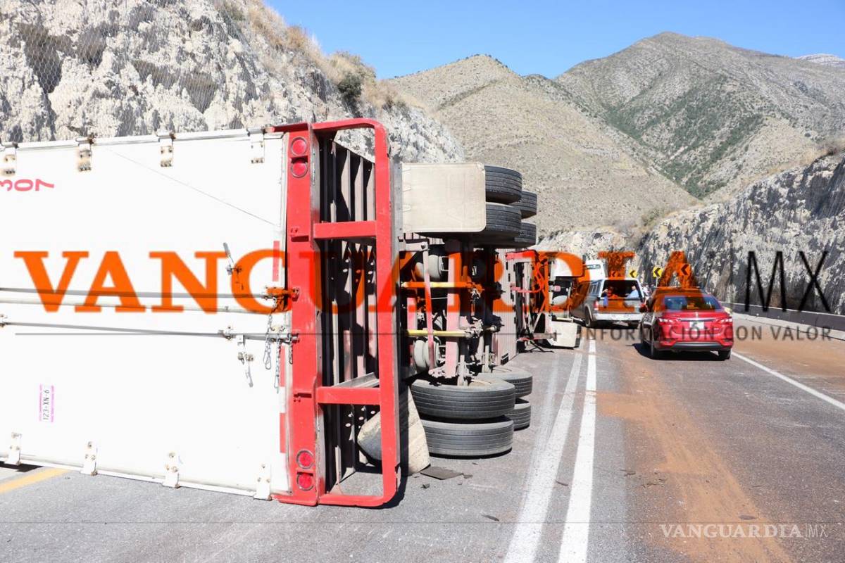 En menos de 24 horas, Los Chorros en Coahuila registran tres aparatosos accidentes