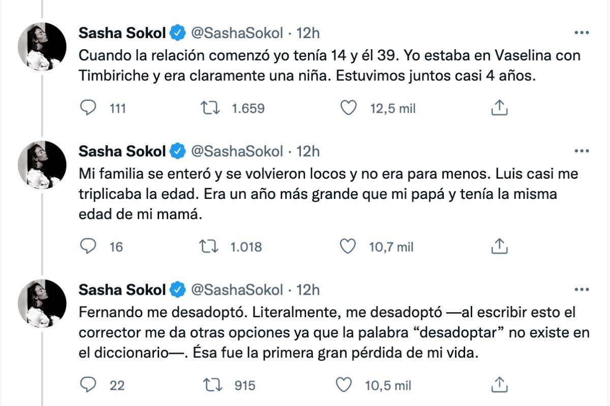 $!Una de las confesiones más tristes de Sasha es cuando habla sobre su padrastro, quien la “desadoptó”.