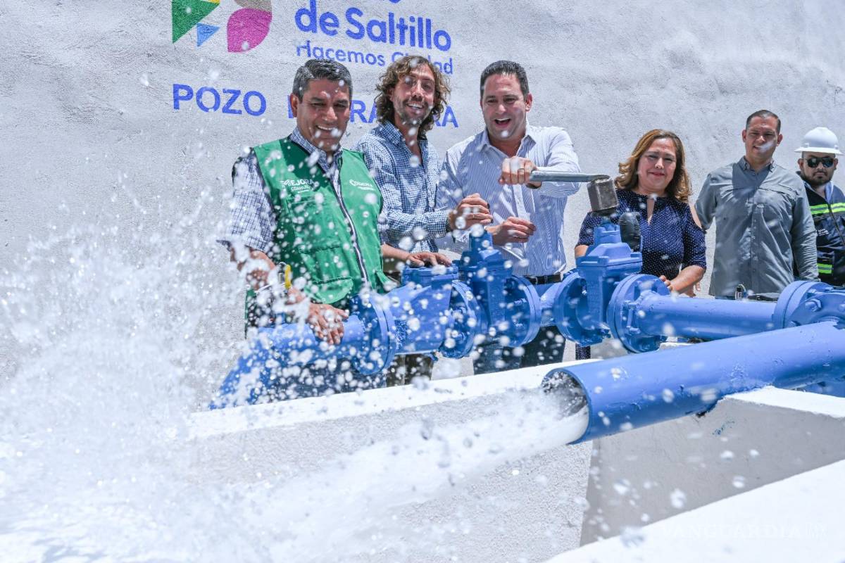 $!El nuevo pozo aportará a la red nueve litros de agua por segundo.