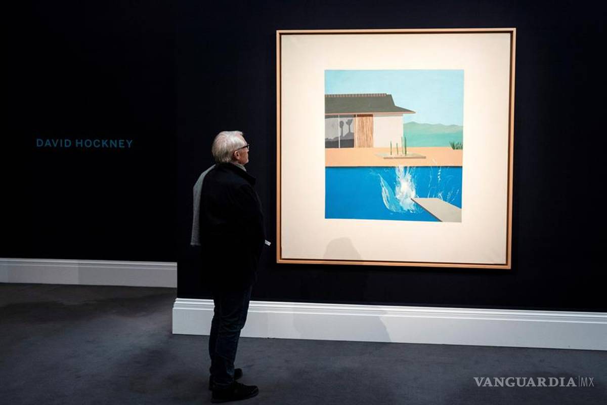 &quot;The Splash&quot;, icono del Pop Art de David Hockney, se vende por 28 mde