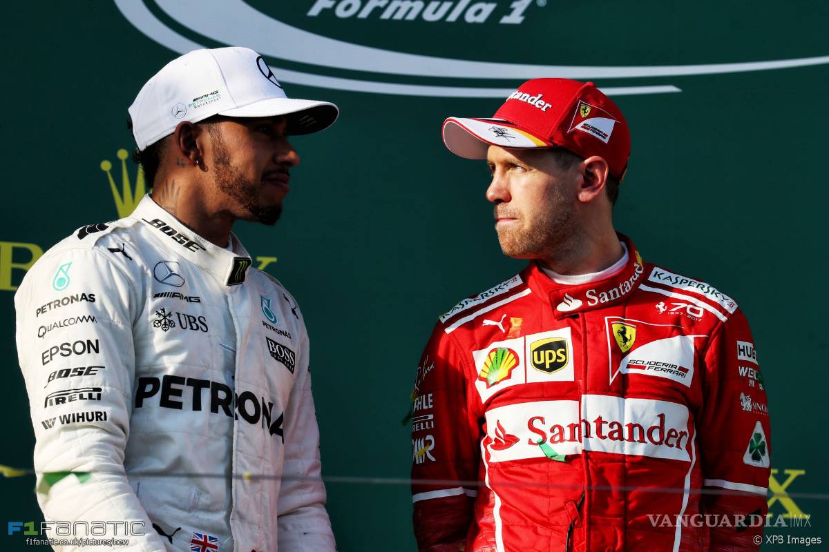Comenzó la guerra entre Hamilton y Vettel
