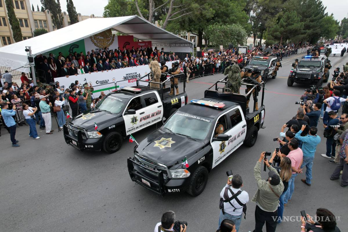 $!El alcalde señaló que los 16 agrupamientos operan con equipamiento similar al de una policía estatal.
