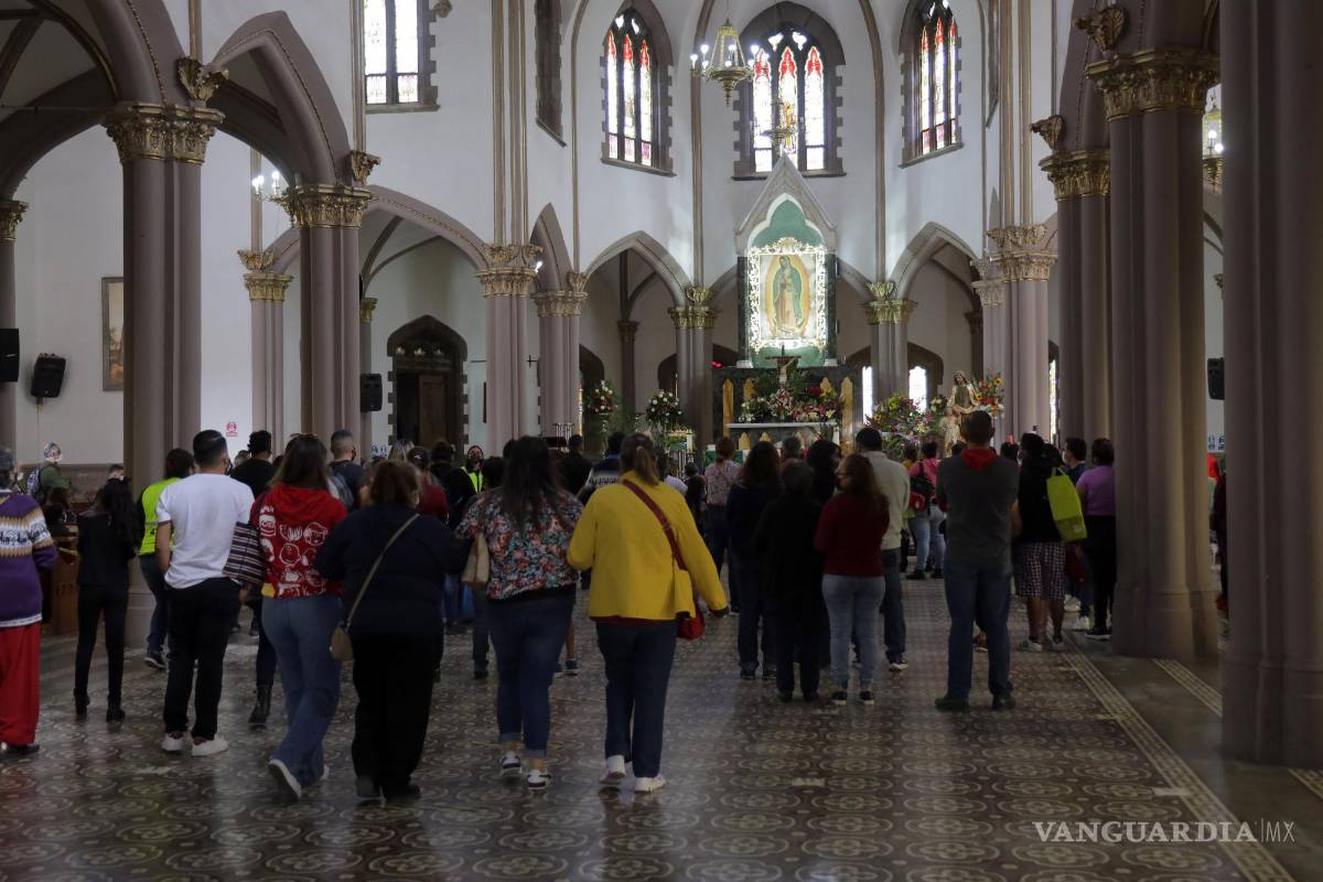 Le cantan las ‘mañanitas’ a la Virgen de Guadalupe en Saltillo