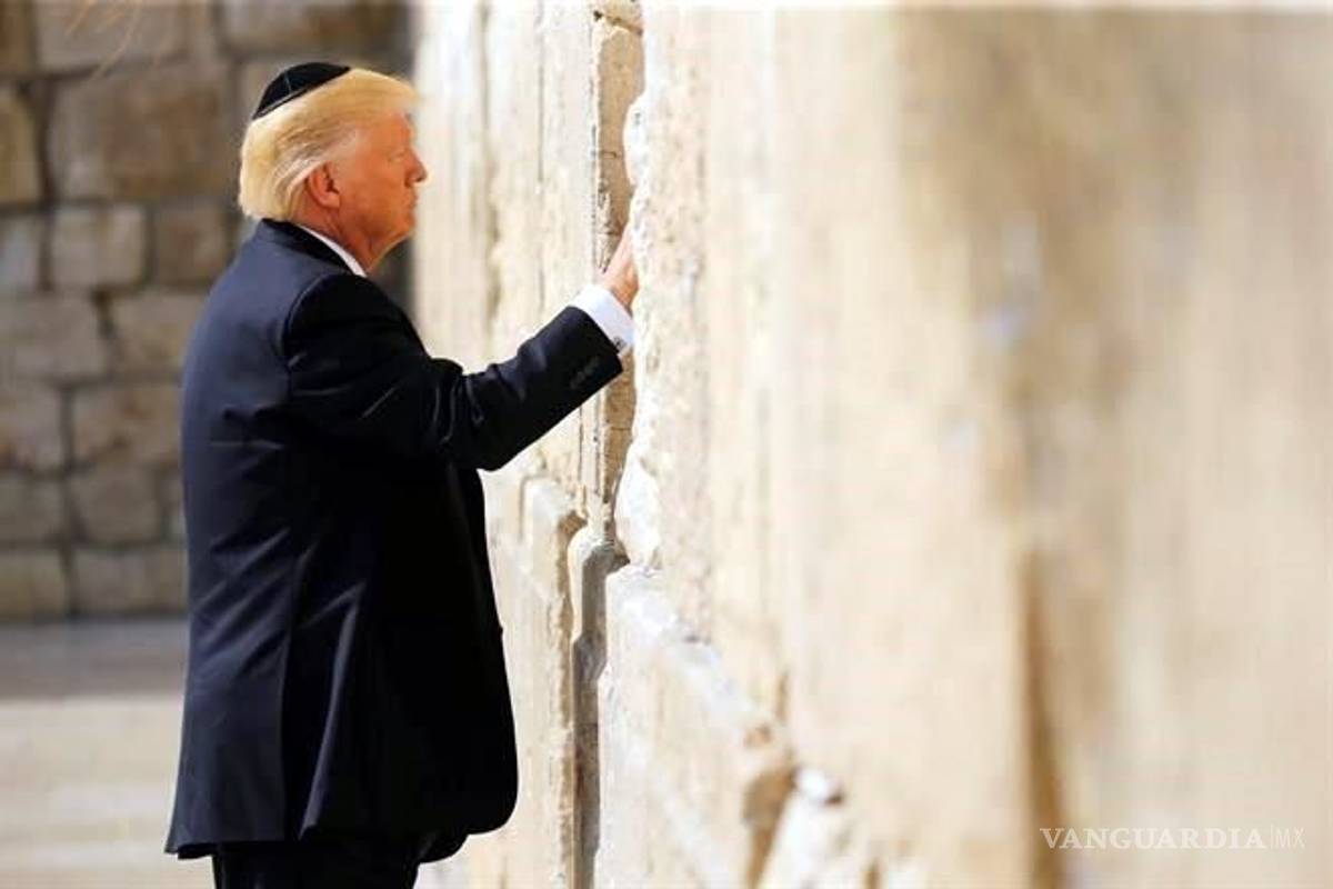 Visita Trump Muro de los Lamentos