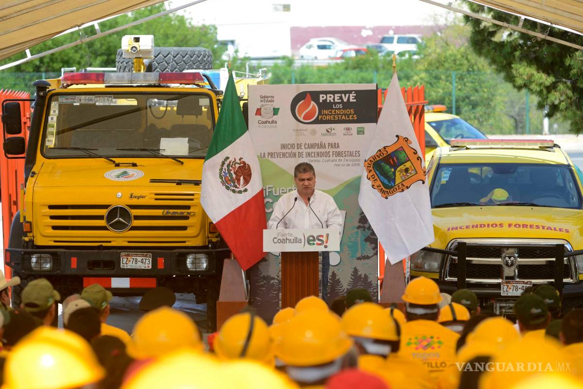 Inicia campaña de prevención de incendios forestales en Coahuila