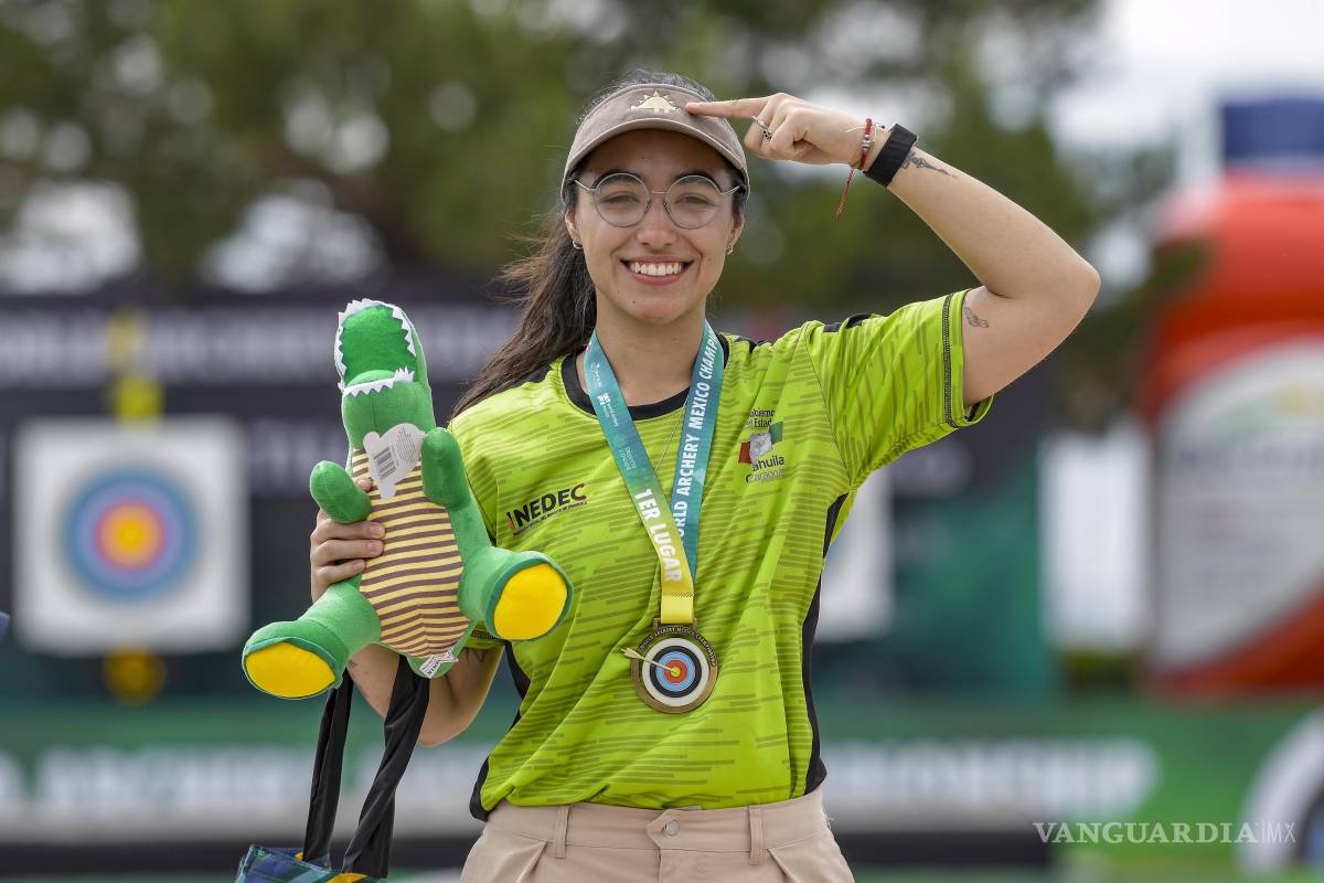 $!Las finales del World Archery México Championship 2025 se llevaron a cabo en la explanada del Parque Las Maravillas de Saltillo.