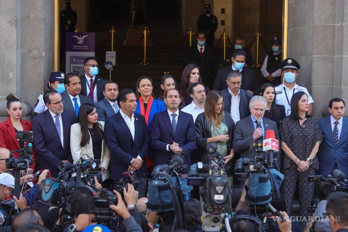 PAN y PRD presentan recursos de inconstitucionalidad contra Plan B electoral