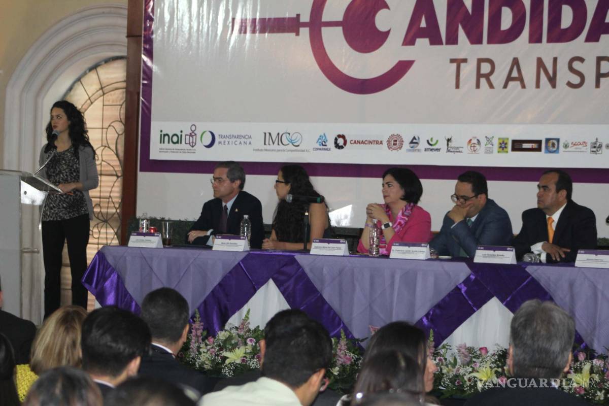 $!Firman convenio en Coahuila para impulsar el programa 'Candidatura Transparente'