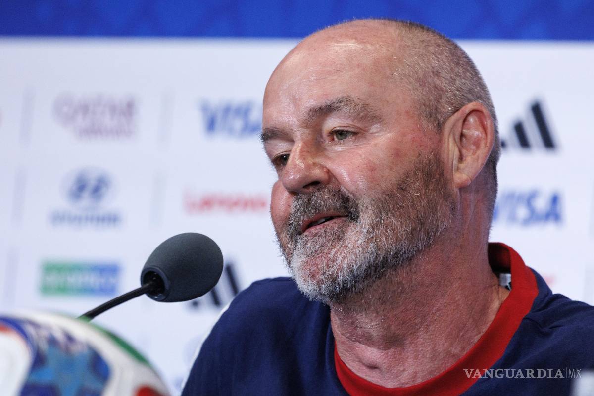 $!MIAMI (United States), 23/06/2026.- Scotland's head coach Steve Clarke attends the press conference of Scotland one day ahead of the FIFA World Cup 2026 Group C match between Scotland and Brazil at Miami Stadium in Miami, Florida, USA, 23 June 2026. (Brasil) EFE/EPA/CRISTOBAL HERRERA-ULASHKEVICH