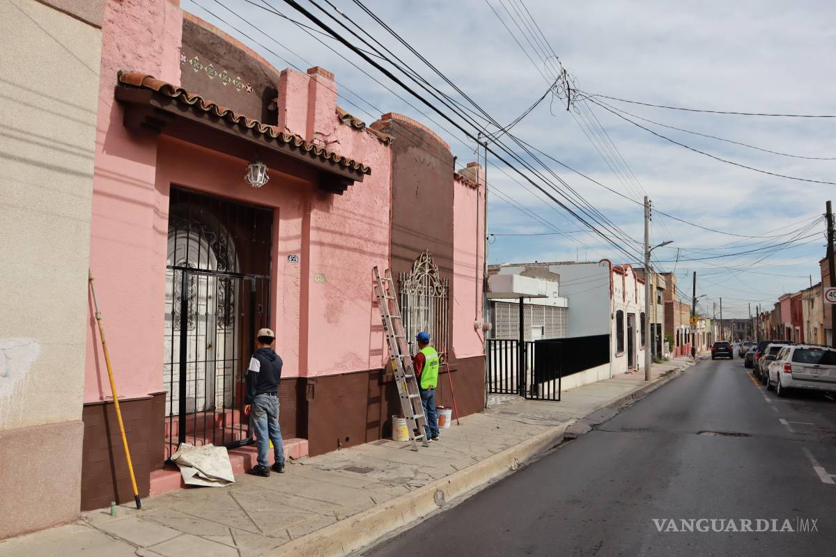 $!Saltillo intensifica acciones de embellecimiento en la calle Nicolás Bravo