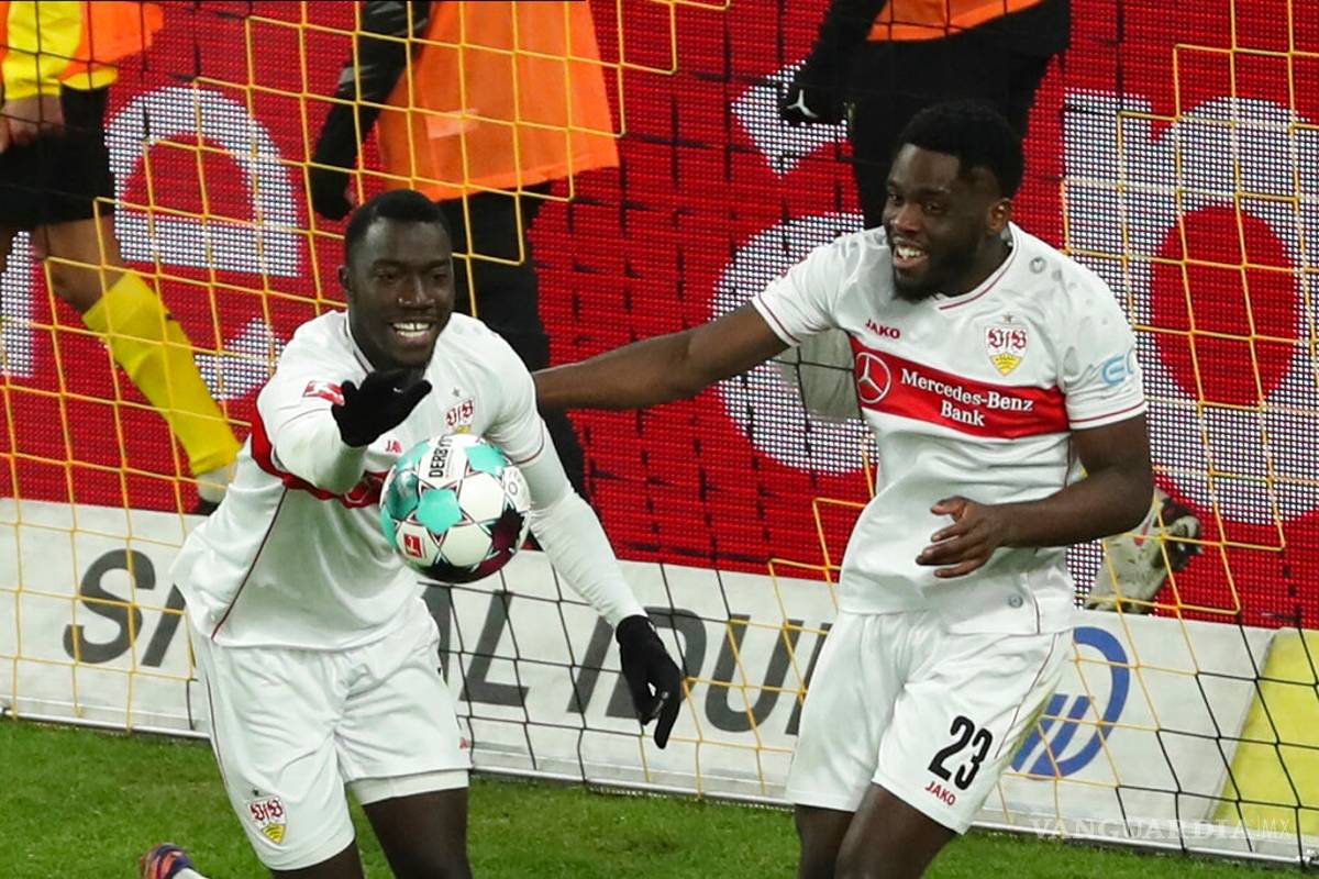 Stuttgart sorprende y golea al Borussia Dortmund