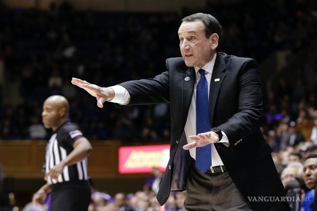 Mike Krzyzewski, entrenador de los Blue Devils, anuncia su retiro