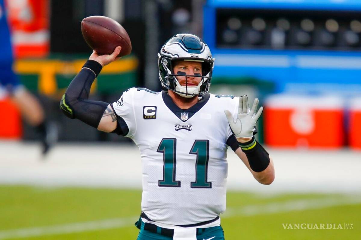 Carson Wentz llega a los Colts de Indianapolis