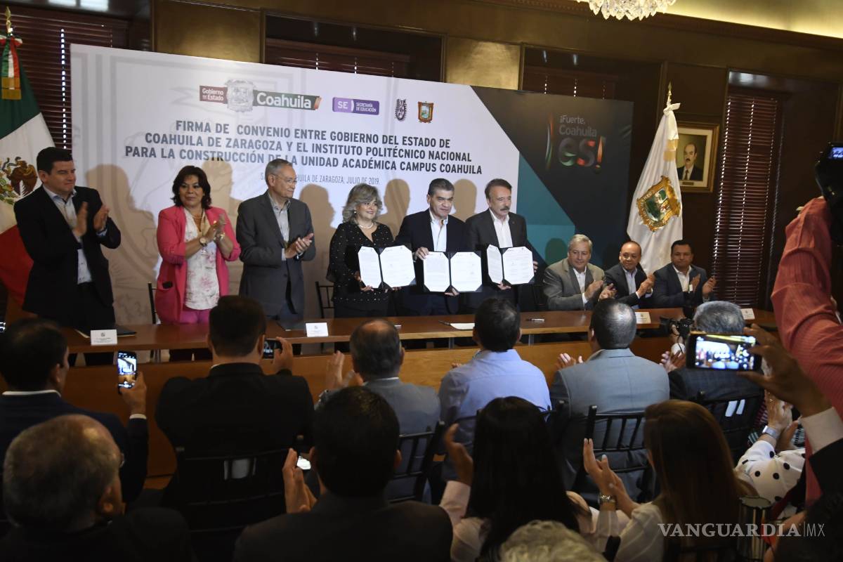 Tendrá campus en Coahuila el Instituto Politécnico Nacional