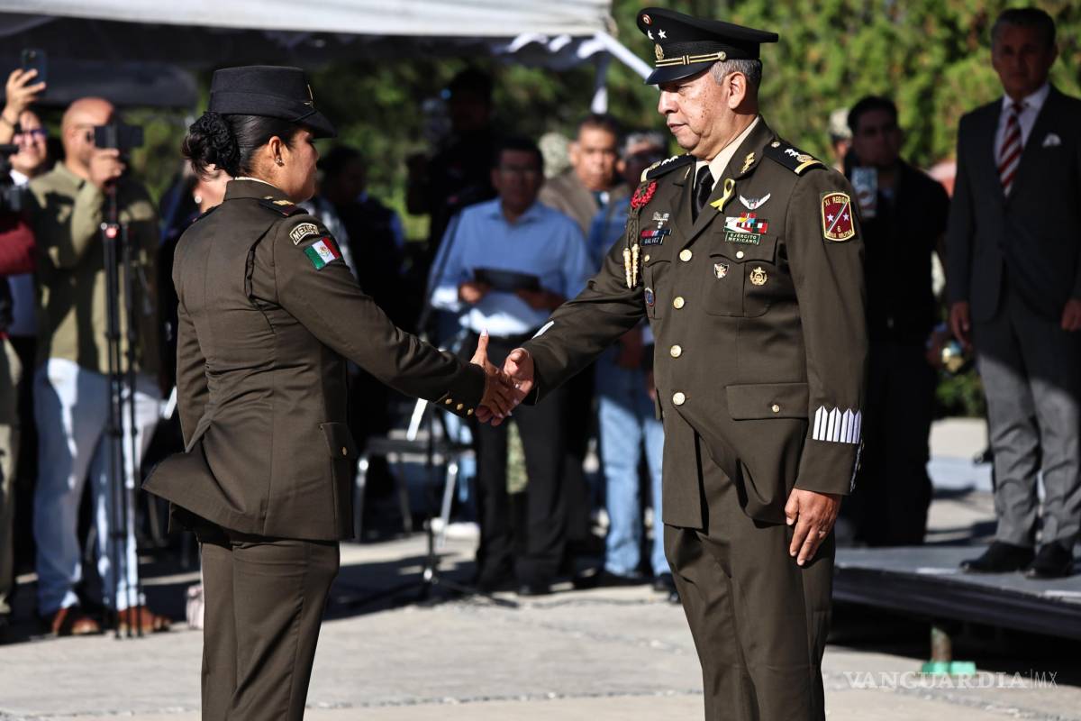 $!Jorge González Gálvez, nuevo comandante de la 6ª Zona Militar en Saltillo.