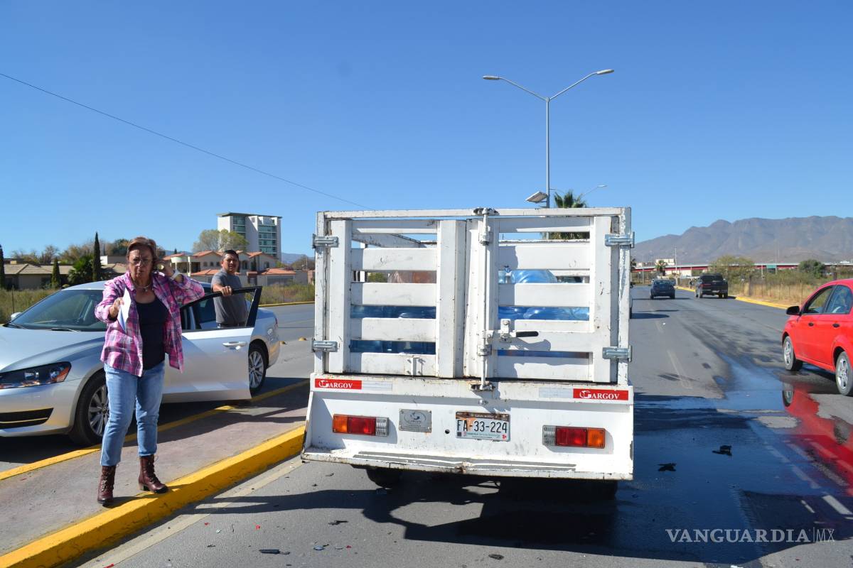 Pega por alcance y no acepta la culpa
