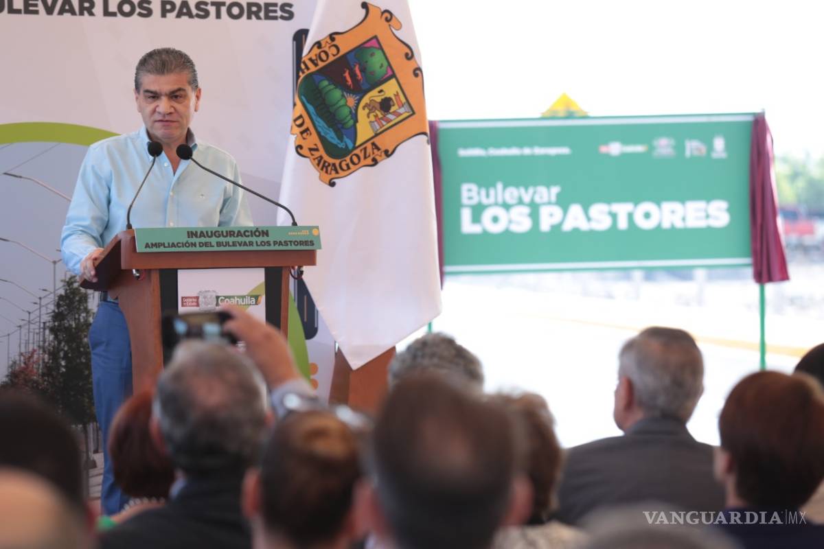 Obras viales, pivote para detonar economía: gobernador de Coahuila