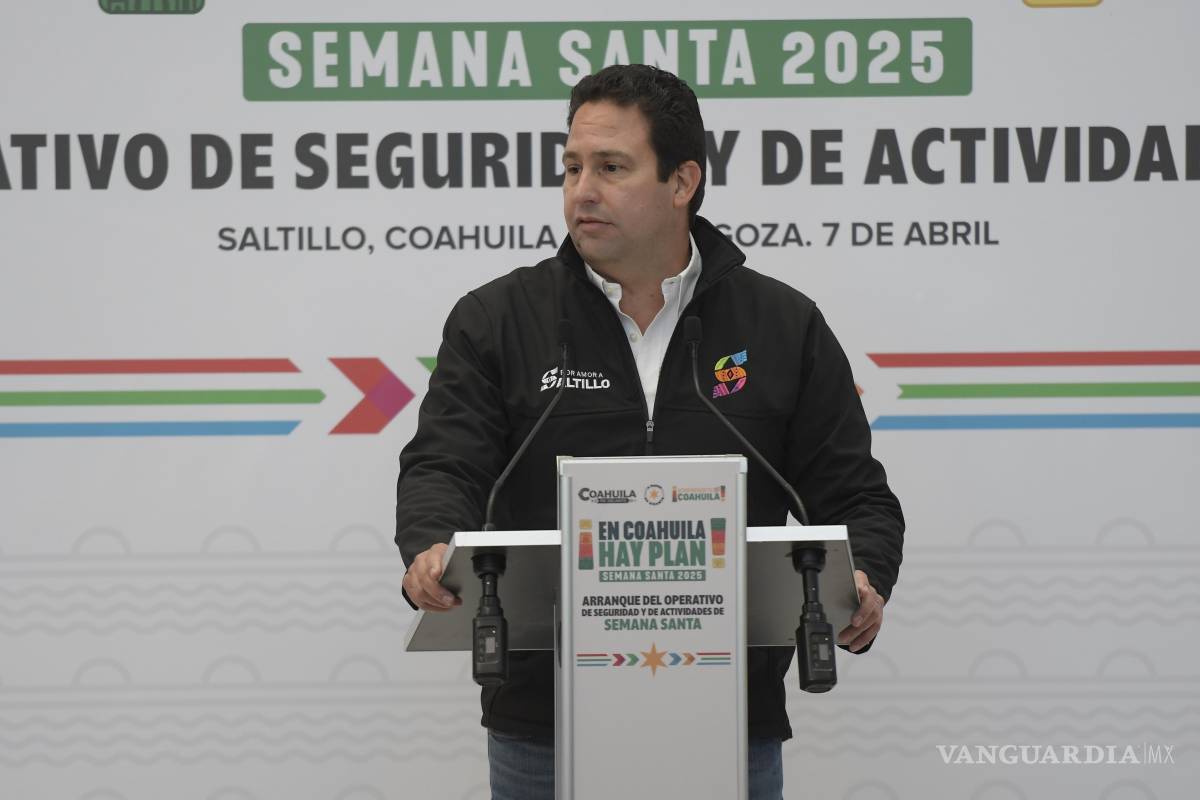 $!El alcalde de Saltillo, Javier Díaz González, reiteró que la capital de Coahuila se mantiene como la ciudad más segura del país.