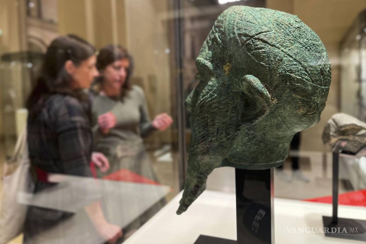 $!‘Cabeza de un gobernante con turbante', una de las piezas prestadas.