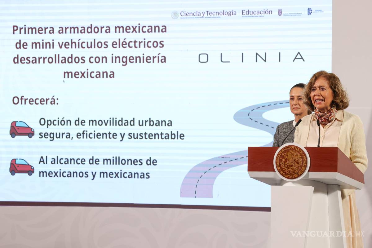 $!Así es Olinia, el auto eléctrico 100% mexicano que costará menos de 150 mil pesos y podrá adquirirse en 2026