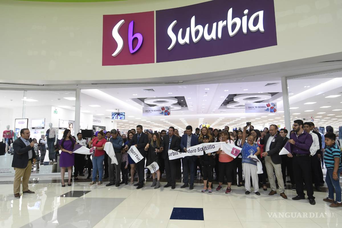Inaugura Suburbia segunda tienda en Saltillo; va por otra